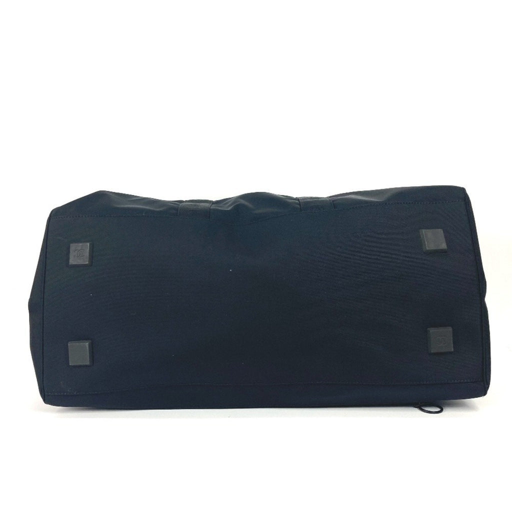 Chanel Black Nylon Boston Bag Shoulder Bag