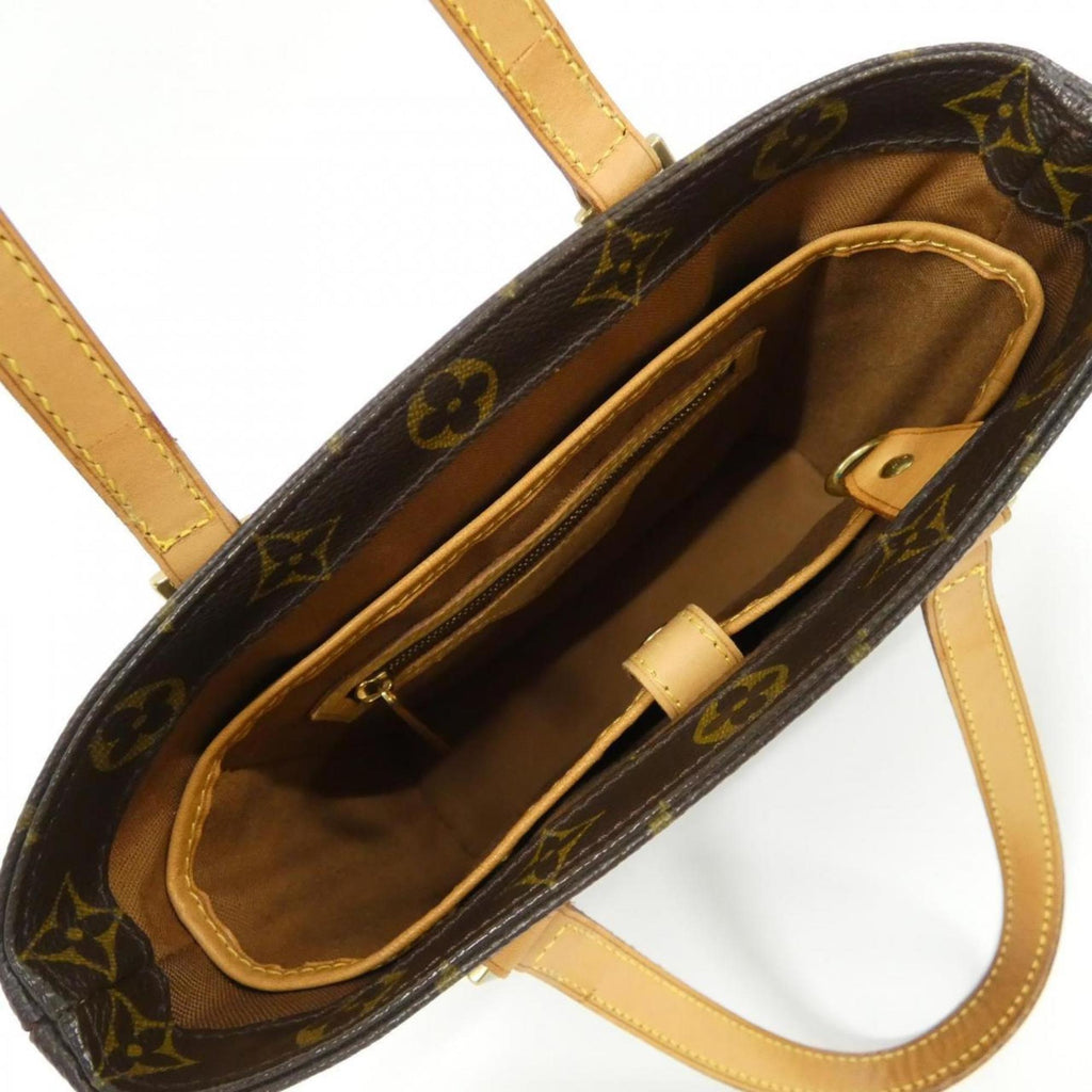 Louis Vuitton Brown Coated Canvas Handbag