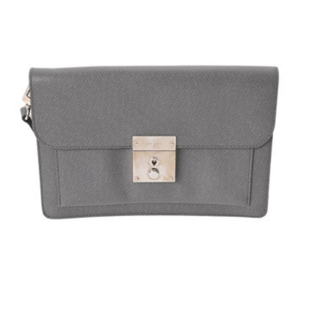 Louis Vuitton Glacier Cuir Ombre Leather Clutch Bag