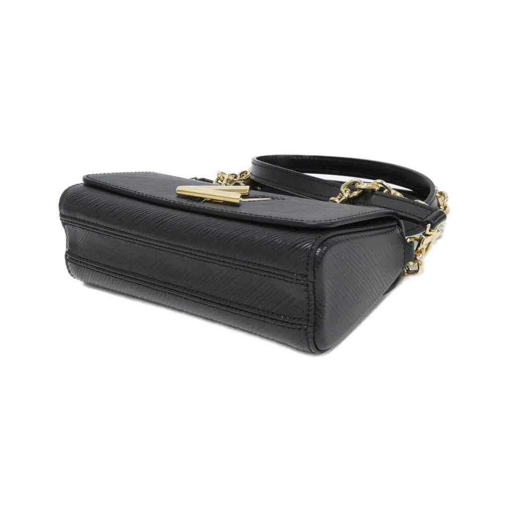 Louis Vuitton Black Leather Handbag Pochette