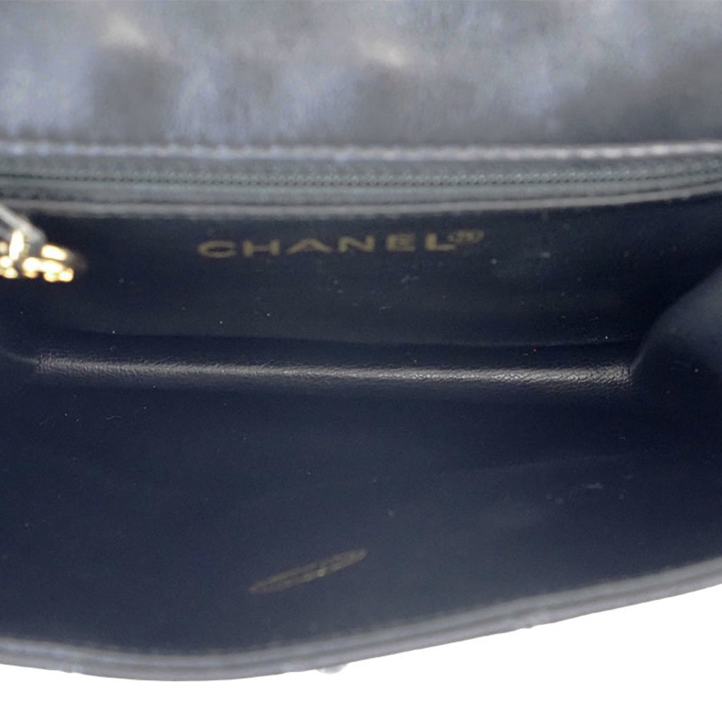 Chanel Black Leather Fanny Pack