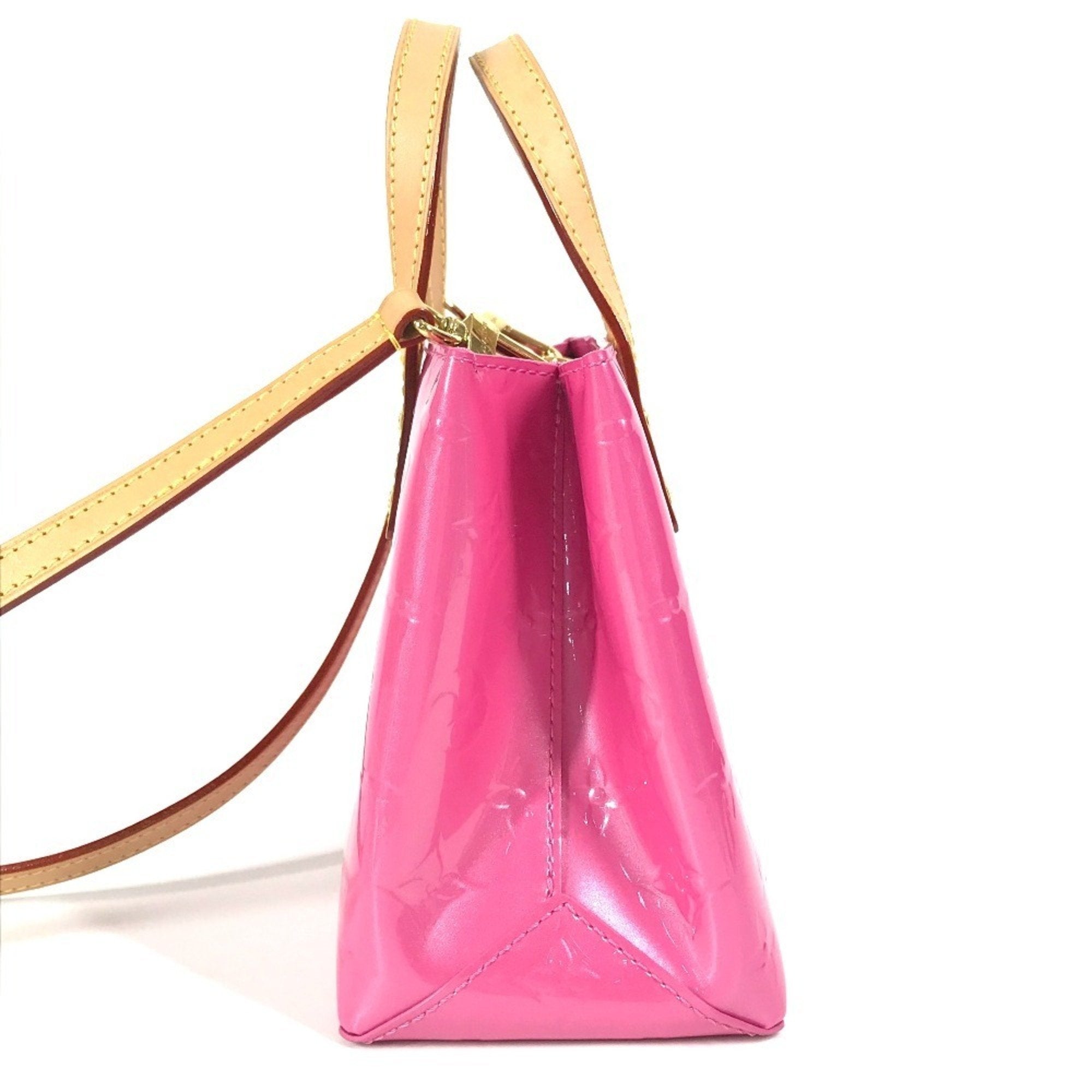 Louis Vuitton Pink Monogram Vernis Handbag Shoulder Bag Tote Bag
