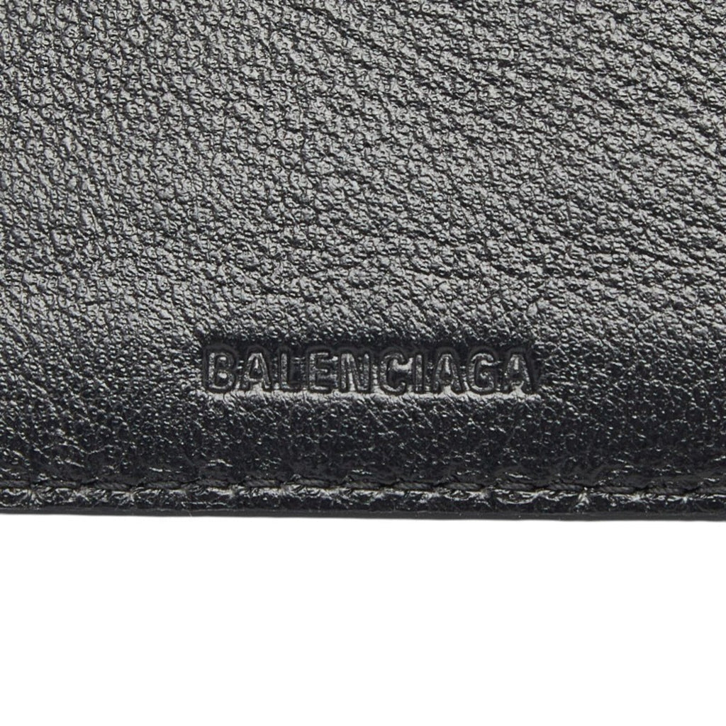 Balenciaga Black Leather Wallet (Bi-Fold)
