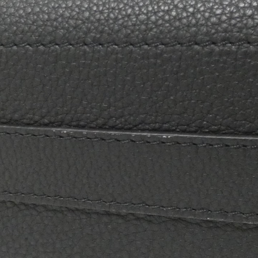 Louis Vuitton Black Leather Shoulder Bag