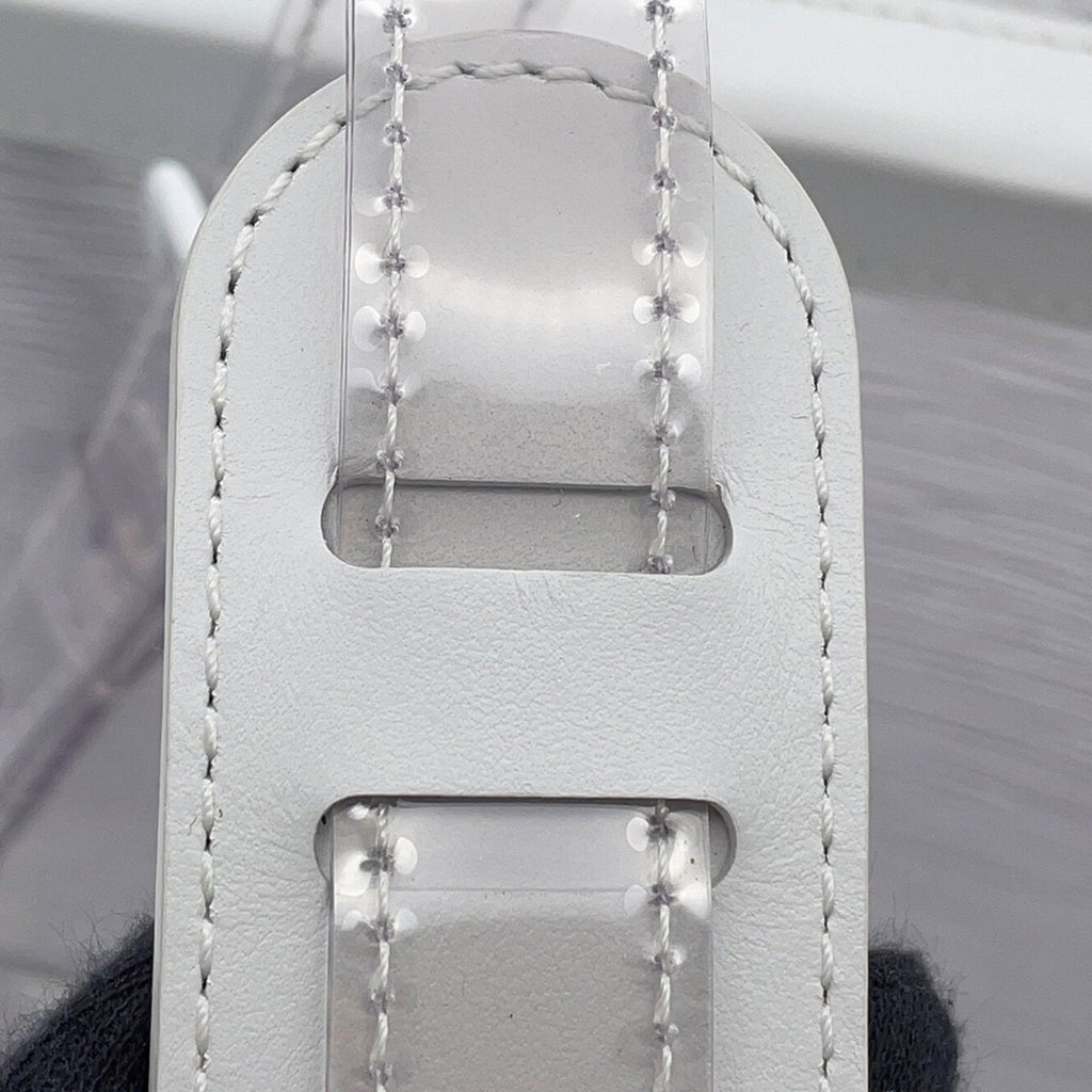 Louis Vuitton White Pvc Leather Shoulder Bag