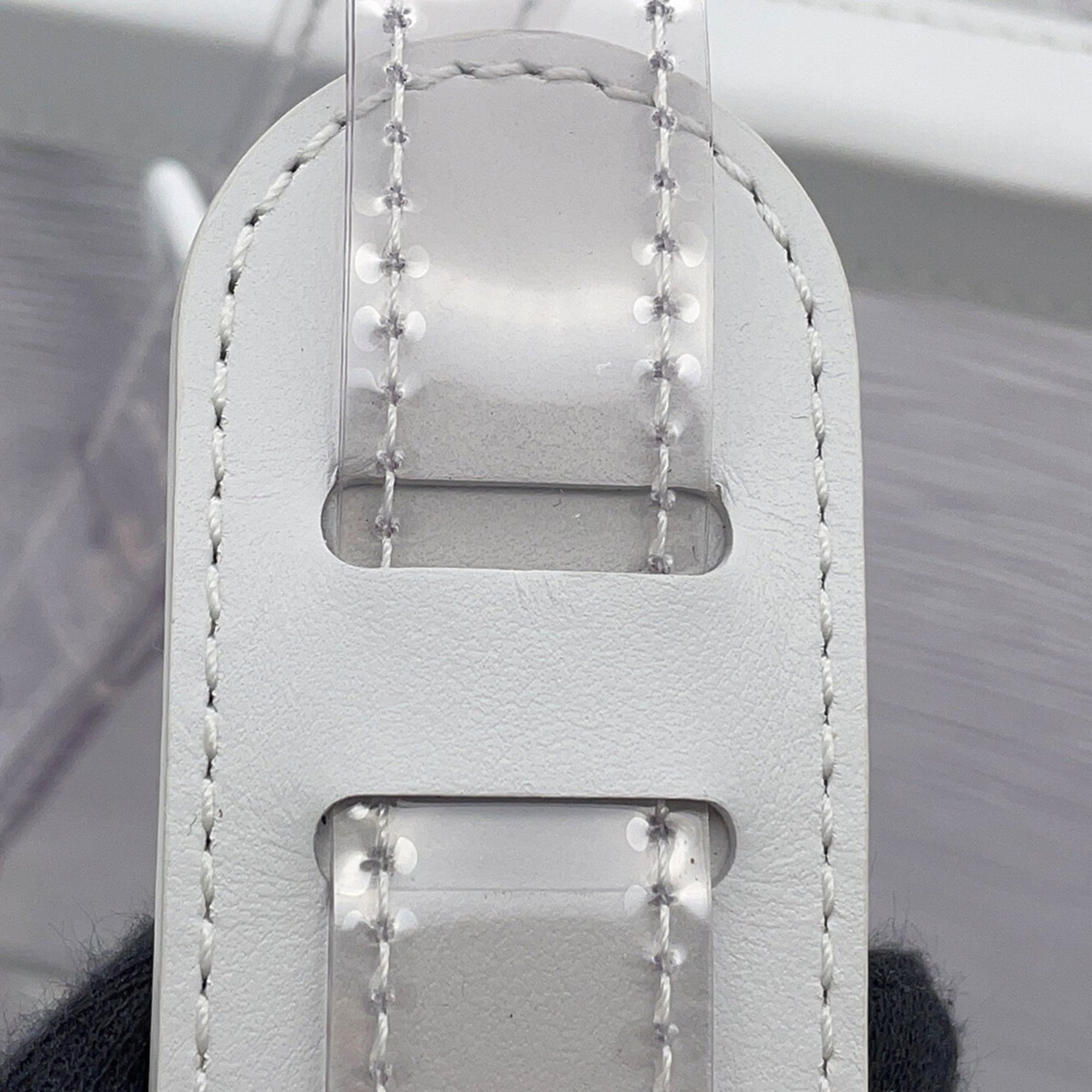 Louis Vuitton White Pvc Leather Shoulder Bag