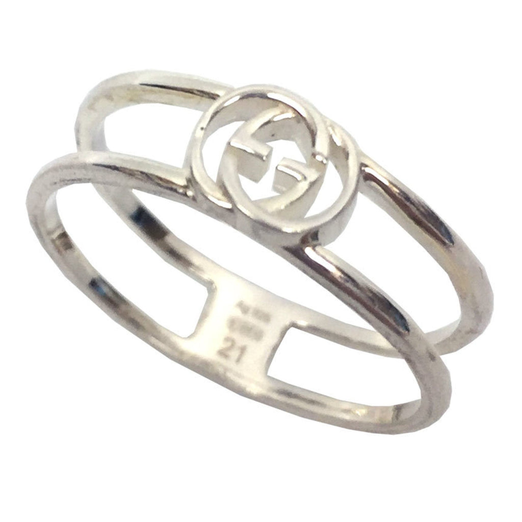 Gucci Silver Silver 925 Band Ring (Pre-Owned)