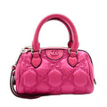 Gucci Pink Nylon Shoulder Bag (Pre-Owned)