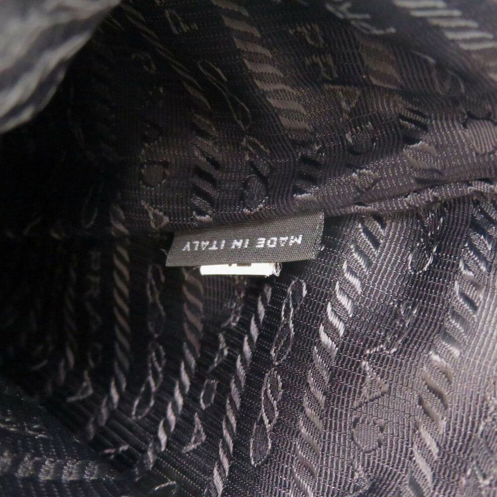 Prada Black Nylon Pouch Shoulder Bag