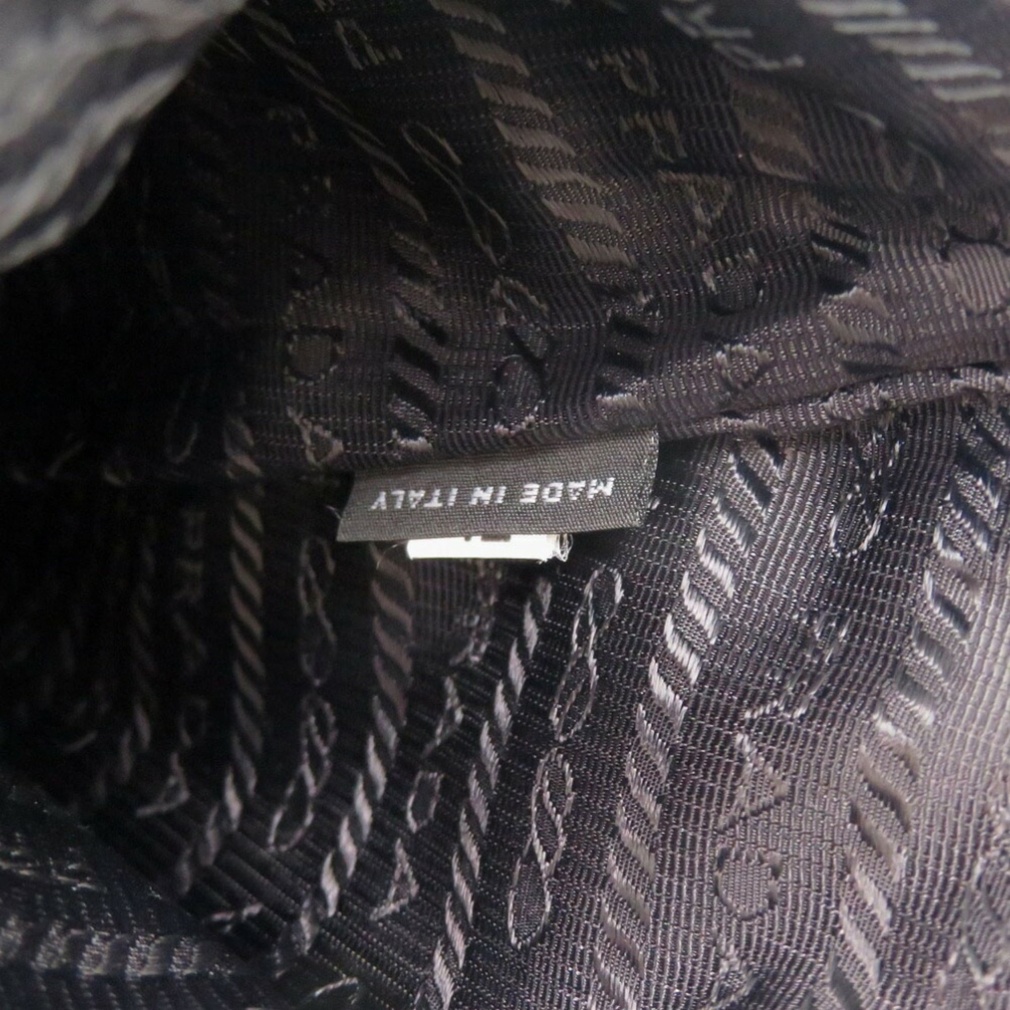 Prada Black Nylon Pouch Shoulder Bag