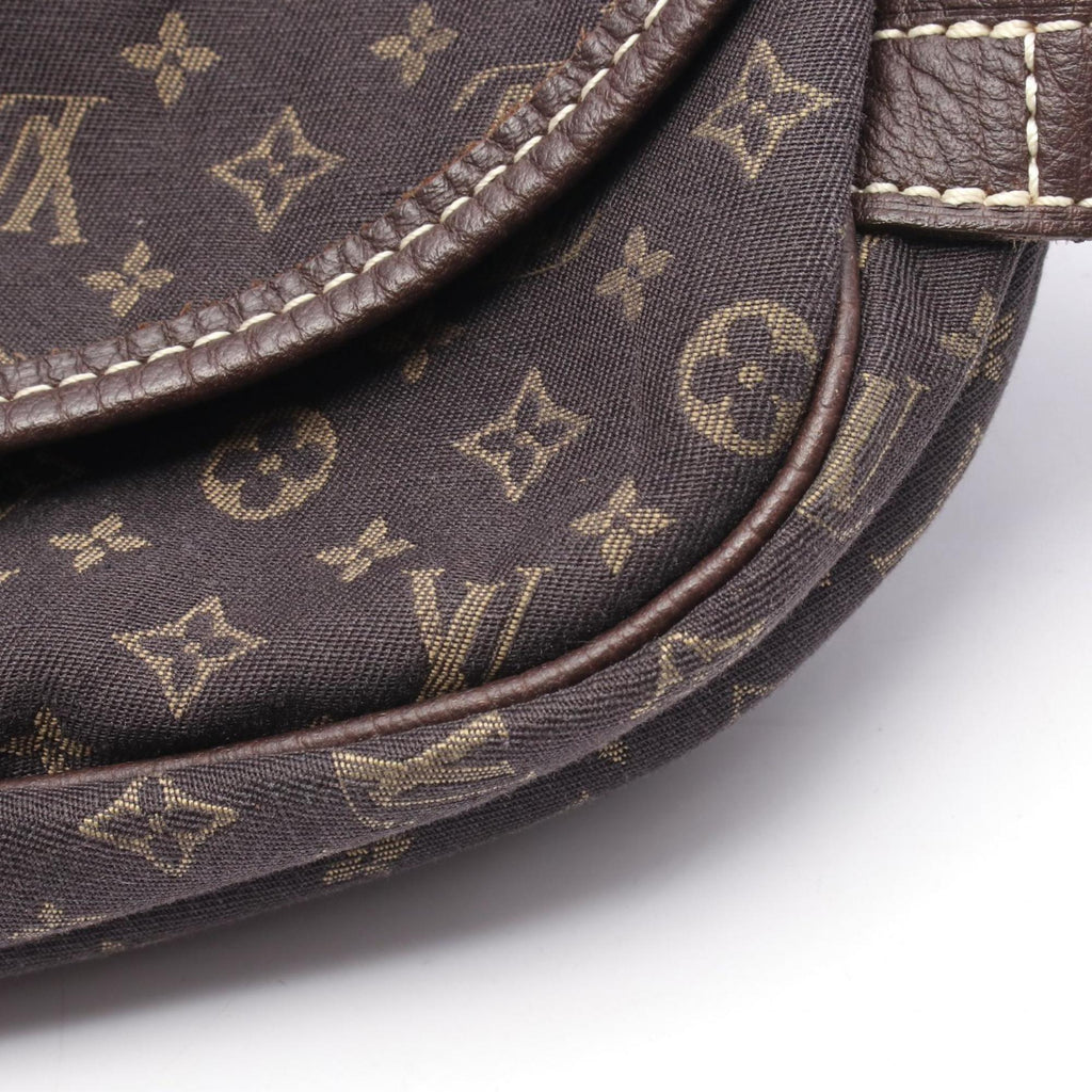 Louis Vuitton Brown Canvas Monogram Mini Leather Shoulder Bag