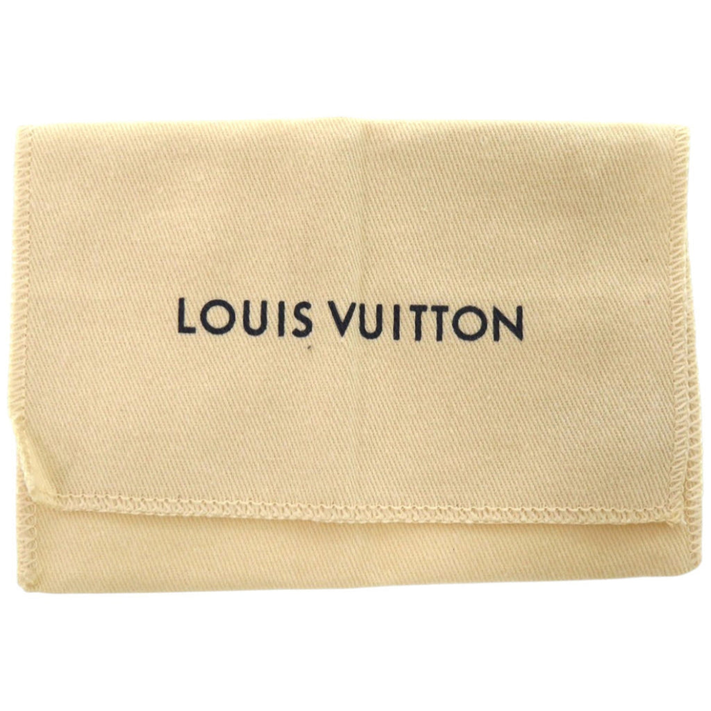 Louis Vuitton Black Fluorescent Yellow Monogram Wallet (Tri-Fold)