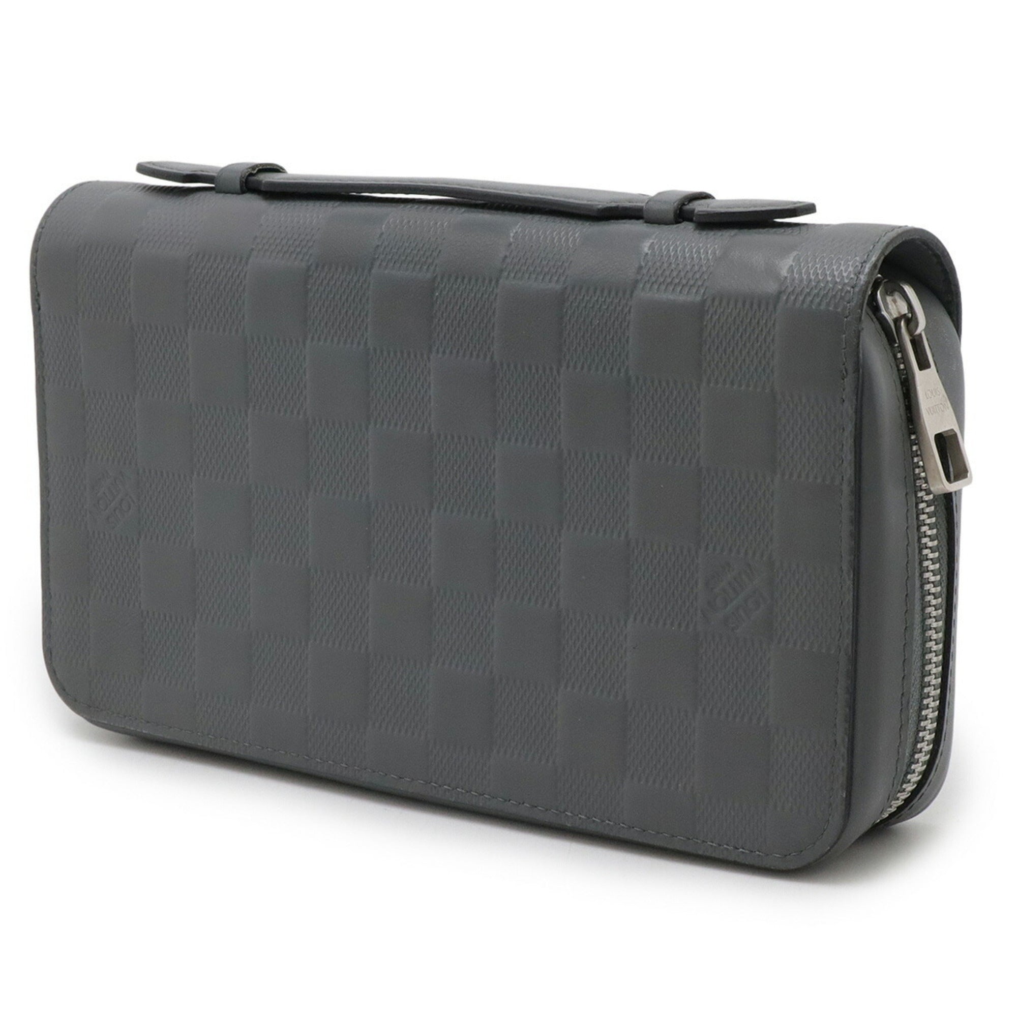 Louis Vuitton Damier Infini Gray Damier Infini Long Wallet