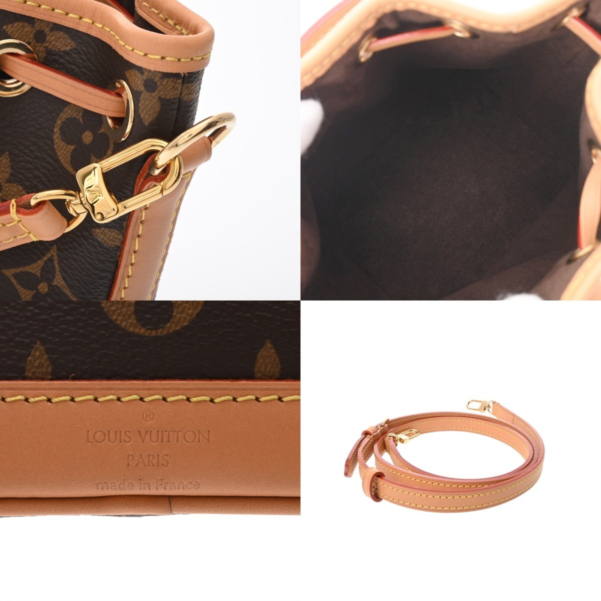 Louis Vuitton Brown Monogram Canvas Shoulder Bag