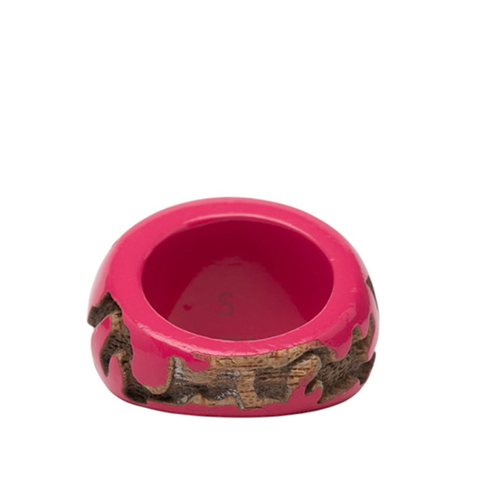 Louis Vuitton Pink Wood Band Ring