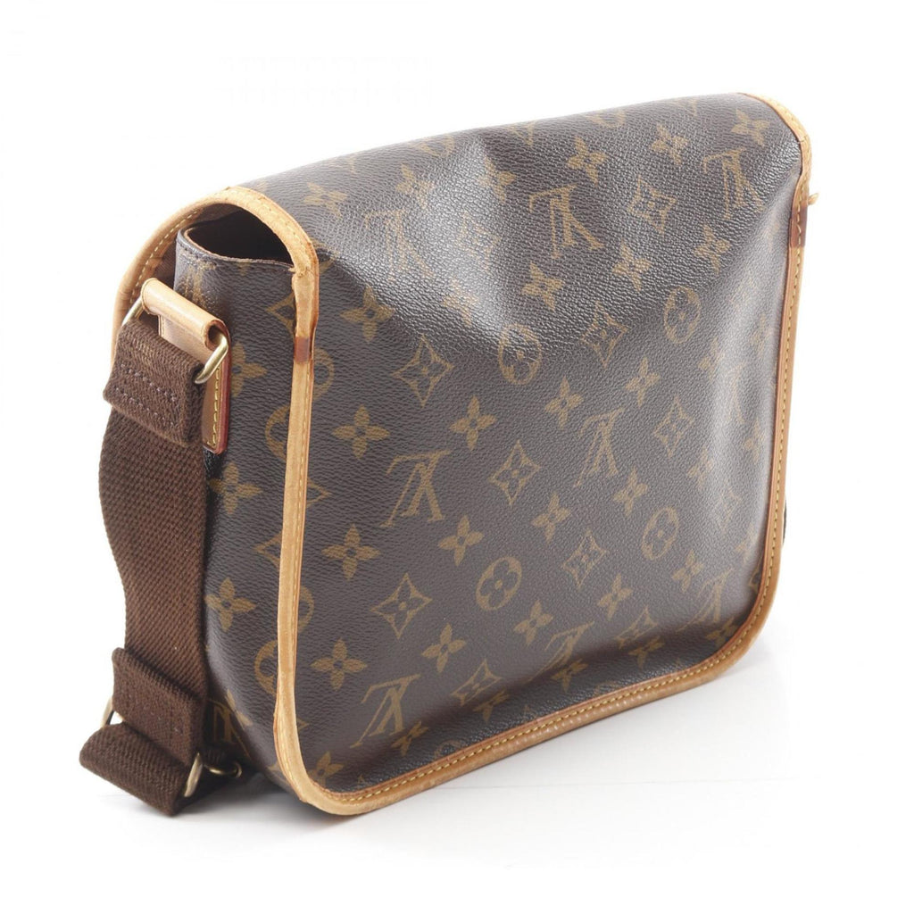 Louis Vuitton Brown Pvc Leather Shoulder Bag