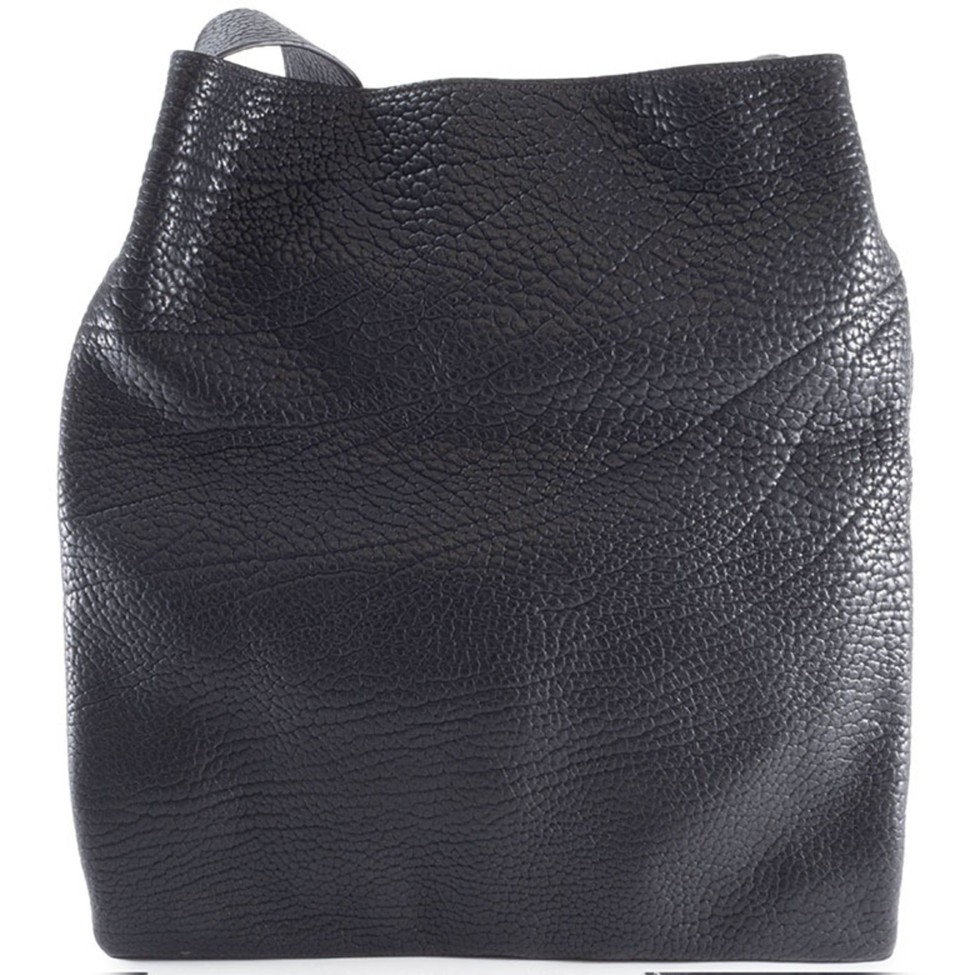Prada Black Leather Shoulder Bag Tote Bag