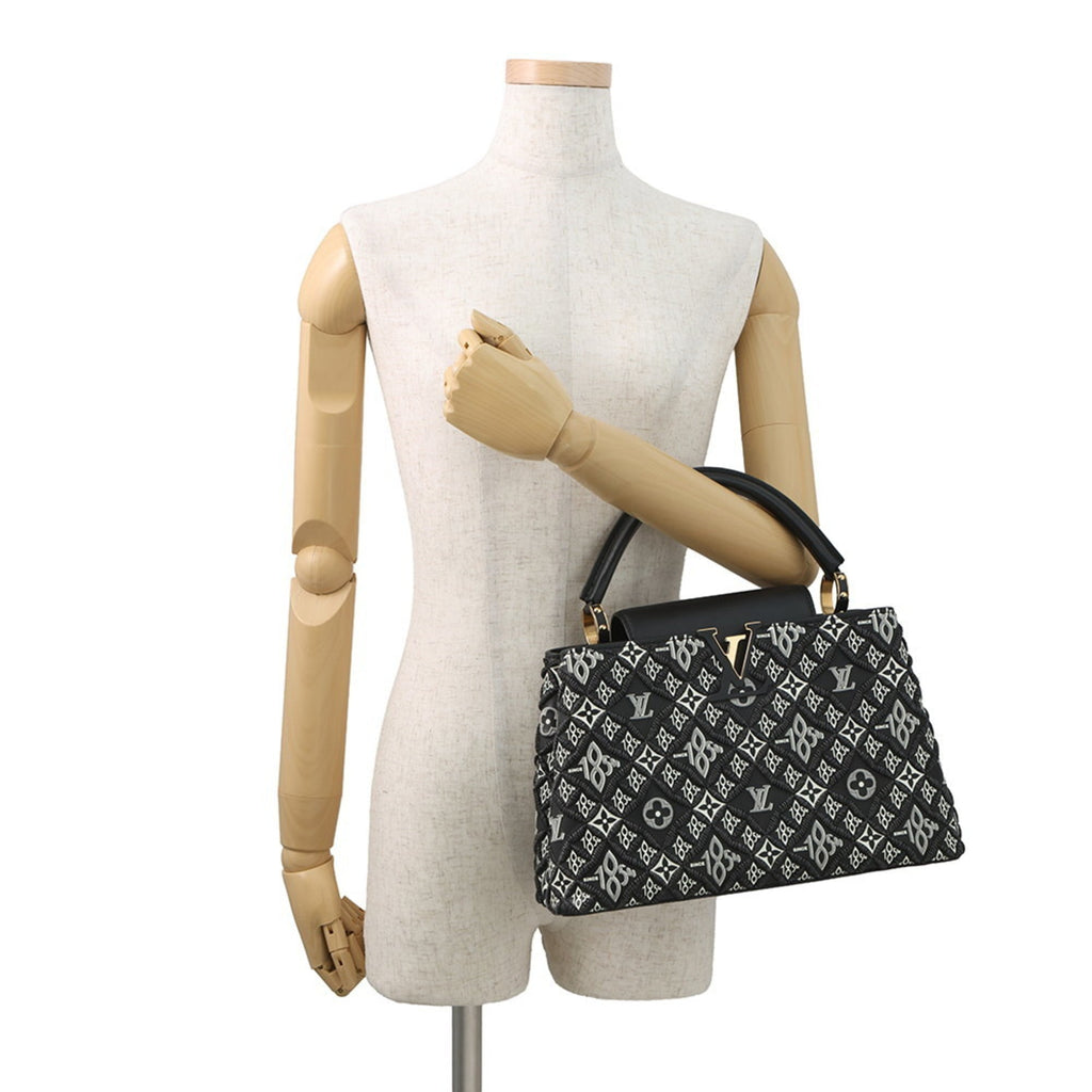 Louis Vuitton Black Noir Leather Handbag