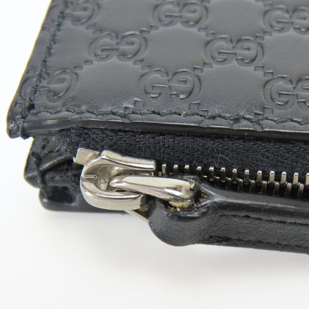Gucci Black Leather Wallet (Bi-Fold) (Pre-Owned)