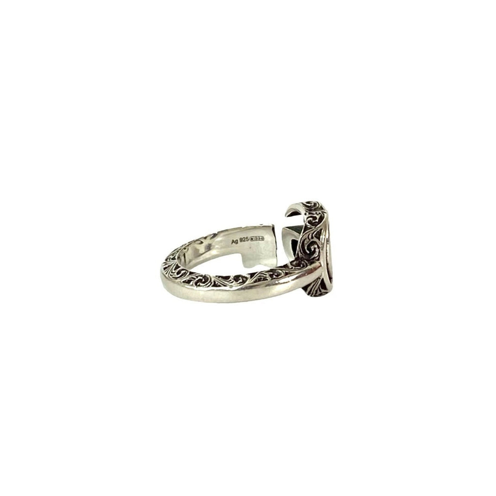 Gucci Silver Silver 925 Band Ring (Pre-Owned)