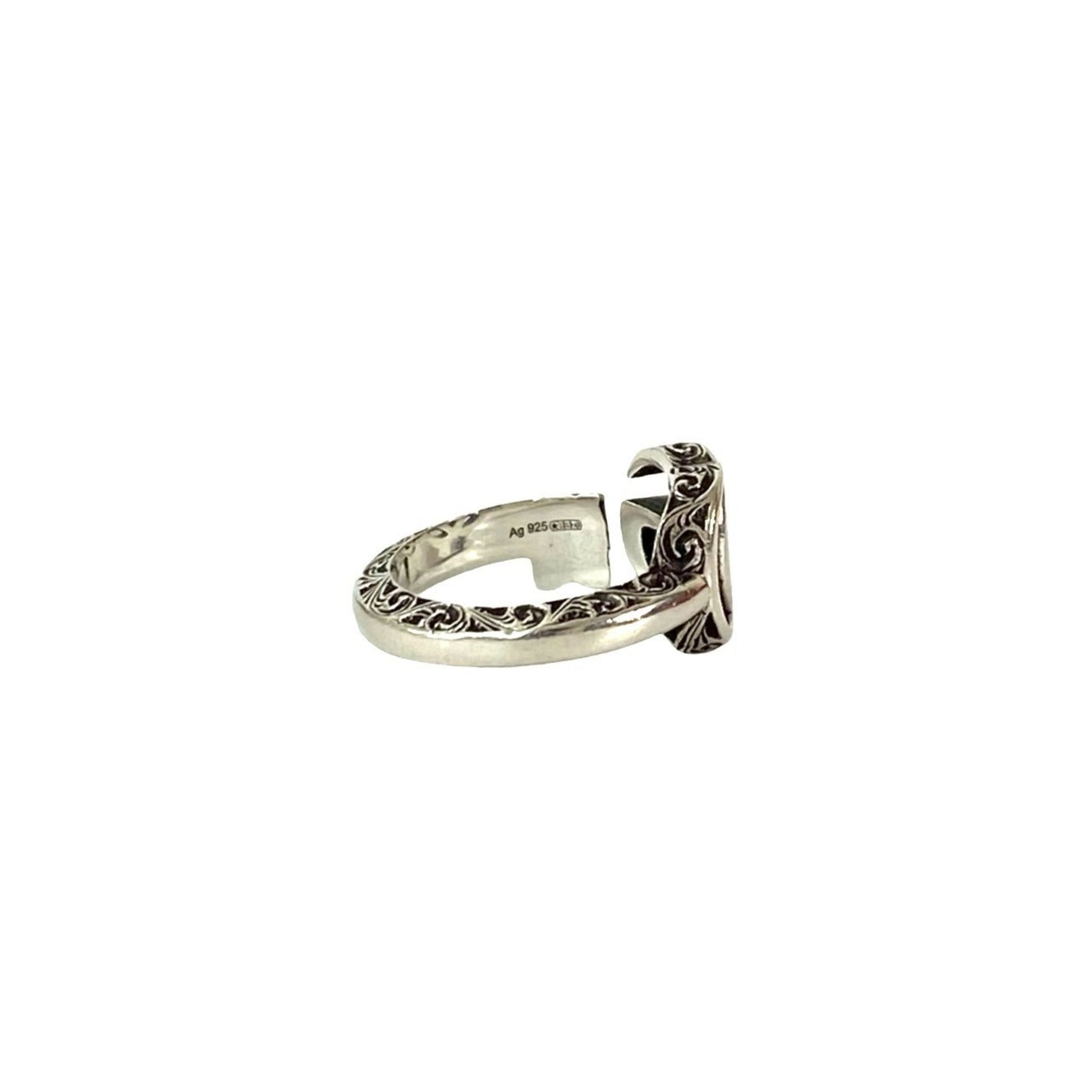 Gucci Silver Silver 925 Band Ring (Pre-Owned)