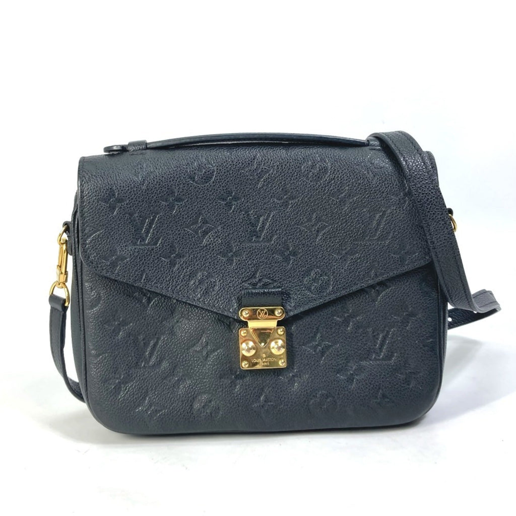 Louis Vuitton Monogram Empreinte Black Noir Monogram Empreinte Handbag Shoulder Bag