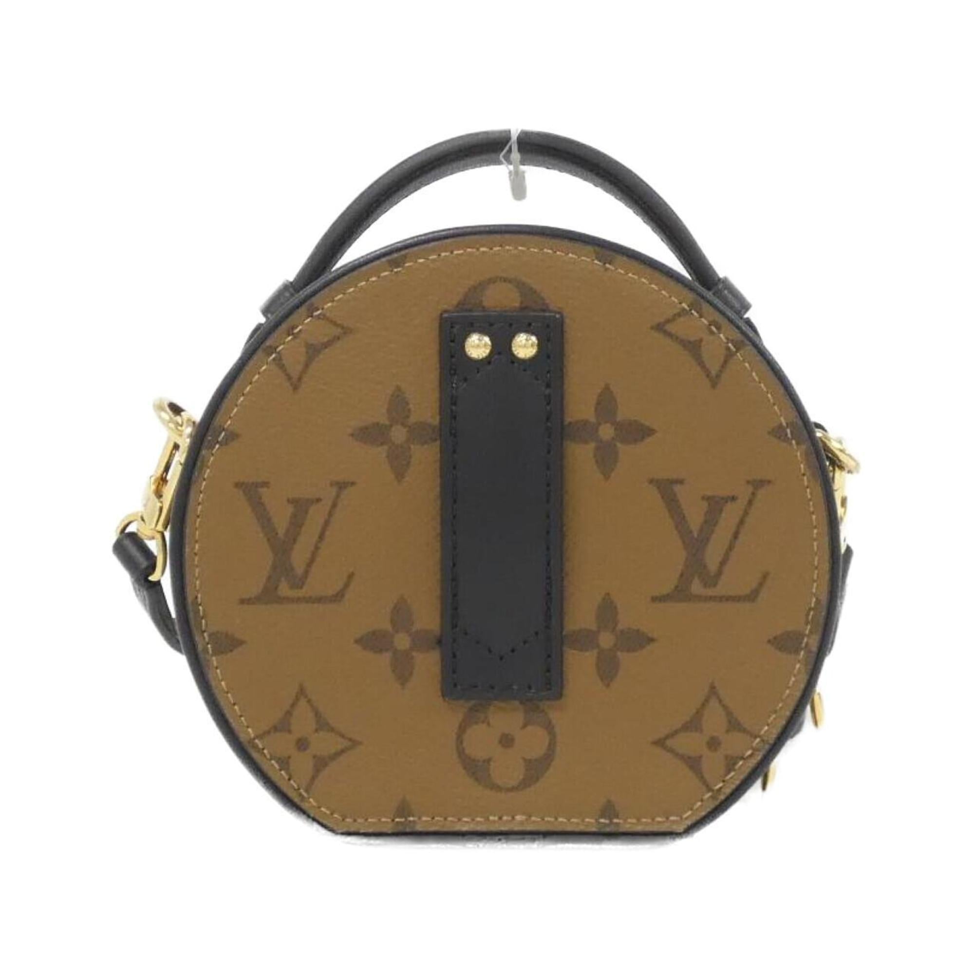 Louis Vuitton Monogram Reverse Marron Coated Canvas Shoulder Bag