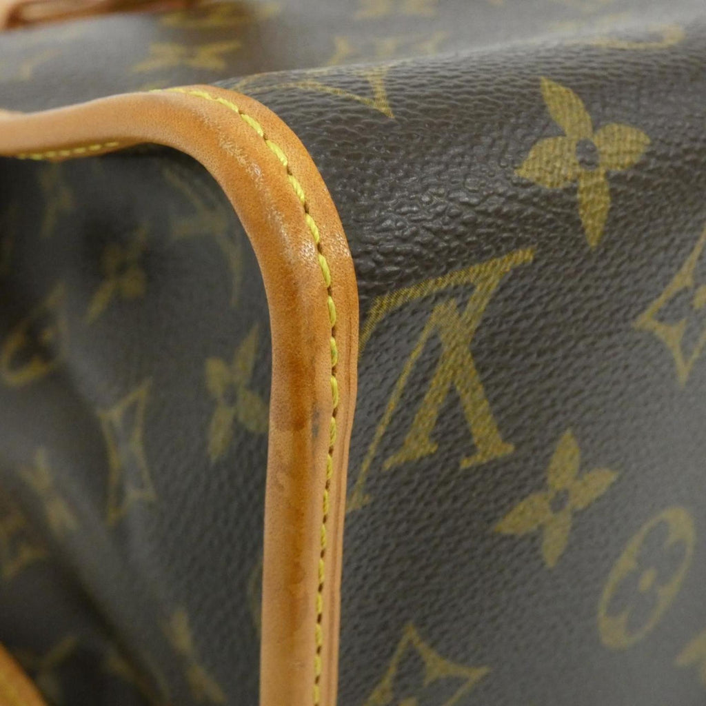 Louis Vuitton Monogram Marron Coated Canvas Shoulder Bag