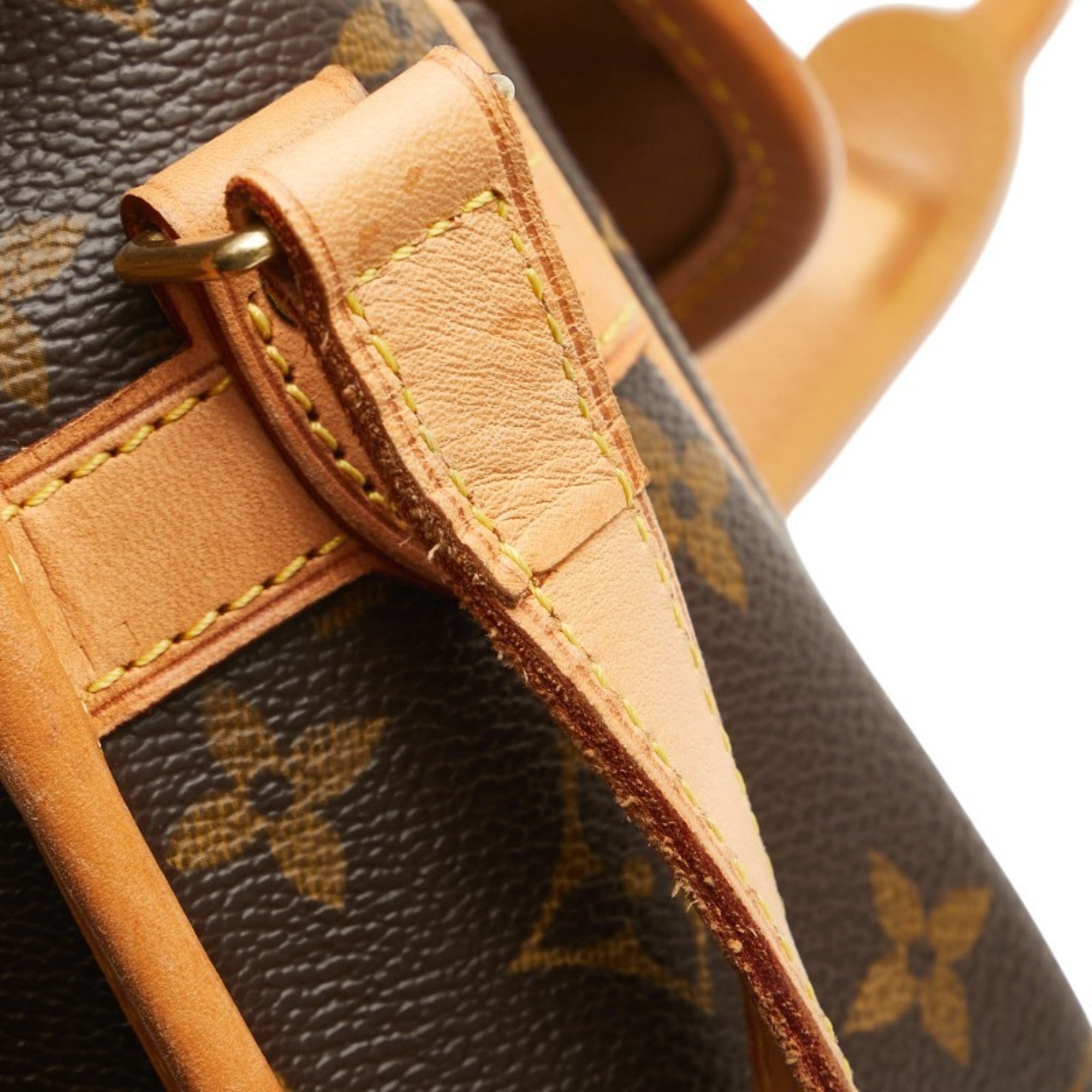 Louis Vuitton Monogram Brown Pvc Leather Shoulder Bag