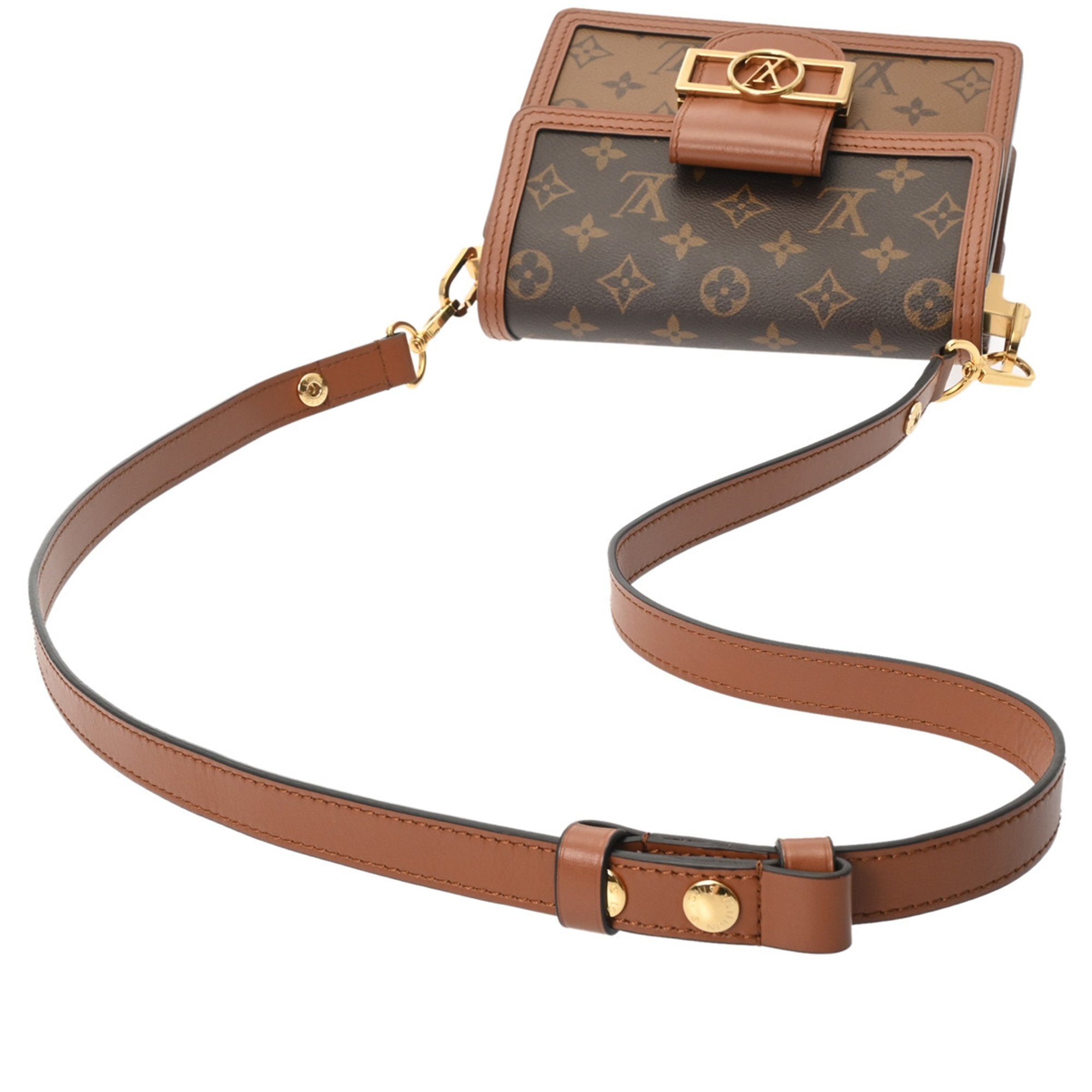 Louis Vuitton Brown Monogram Canvas Shoulder Bag