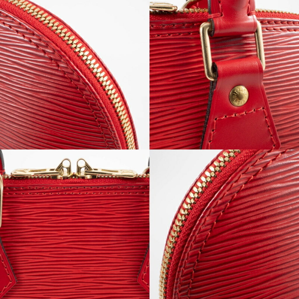 Louis Vuitton Castilian Red Epi Leather Handbag