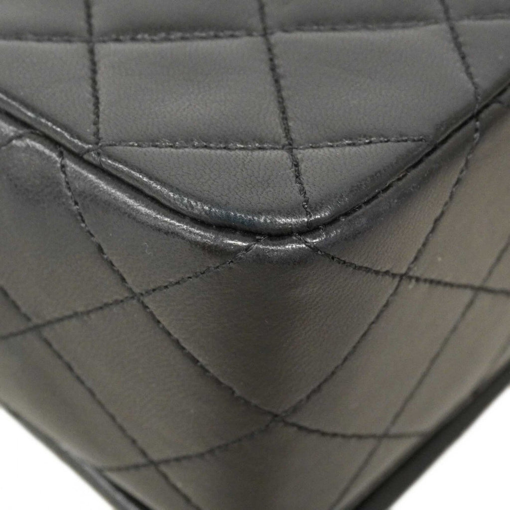 Chanel Black Leather Shoulder Bag