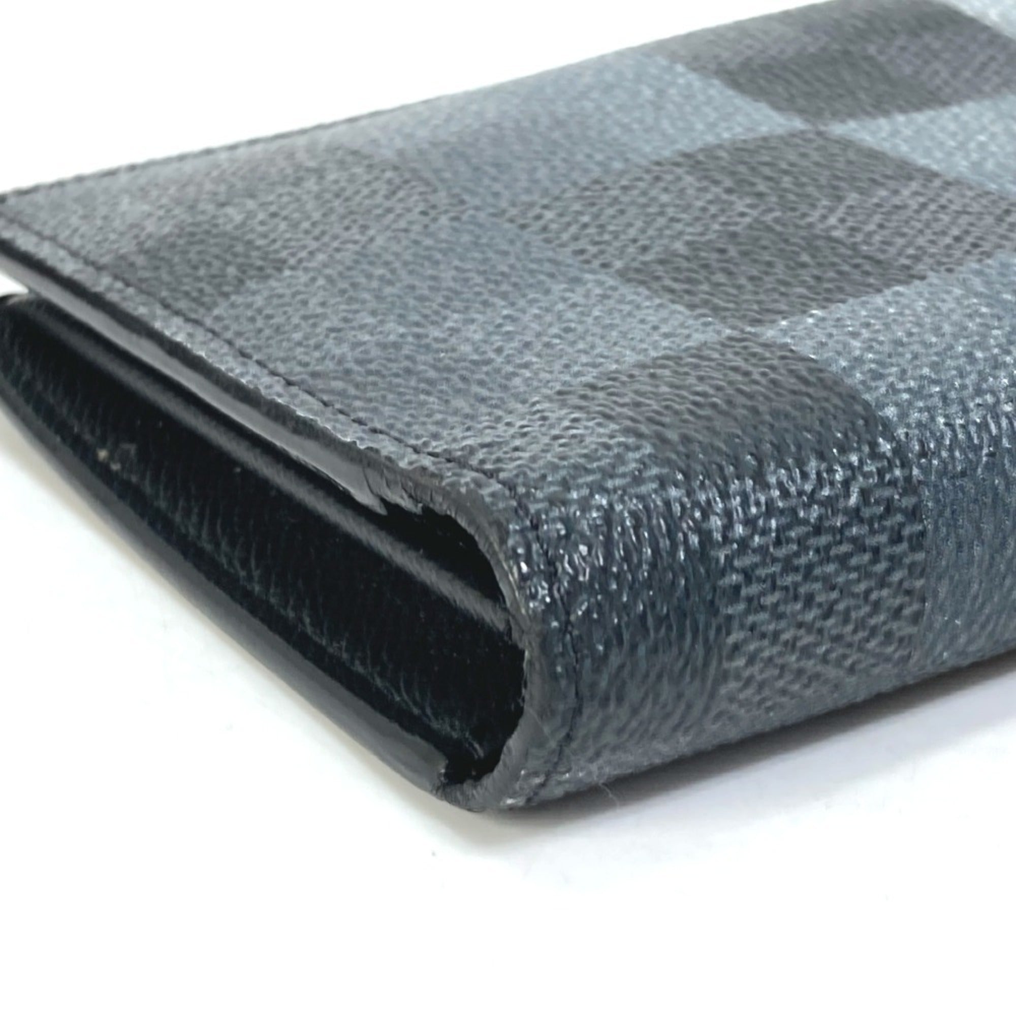 Louis Vuitton Damier Graphite Black Damier Canvas Long Wallet