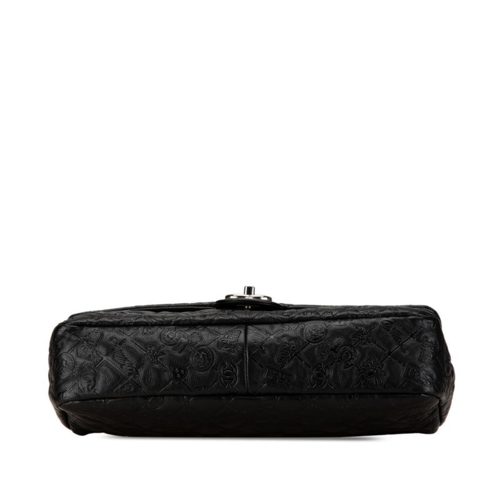 Chanel Black Leather Handbag Shoulder Bag