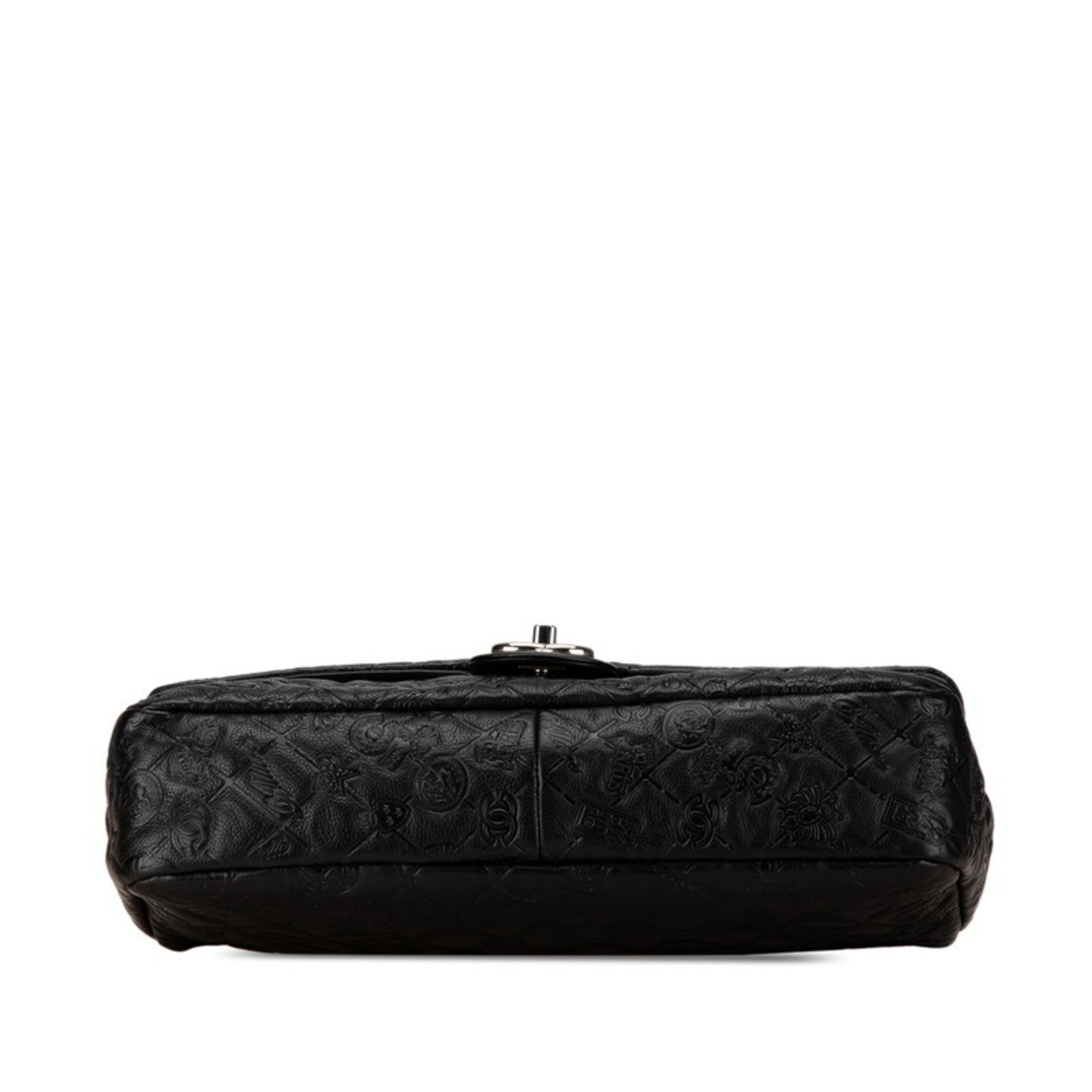 Chanel Black Leather Handbag Shoulder Bag