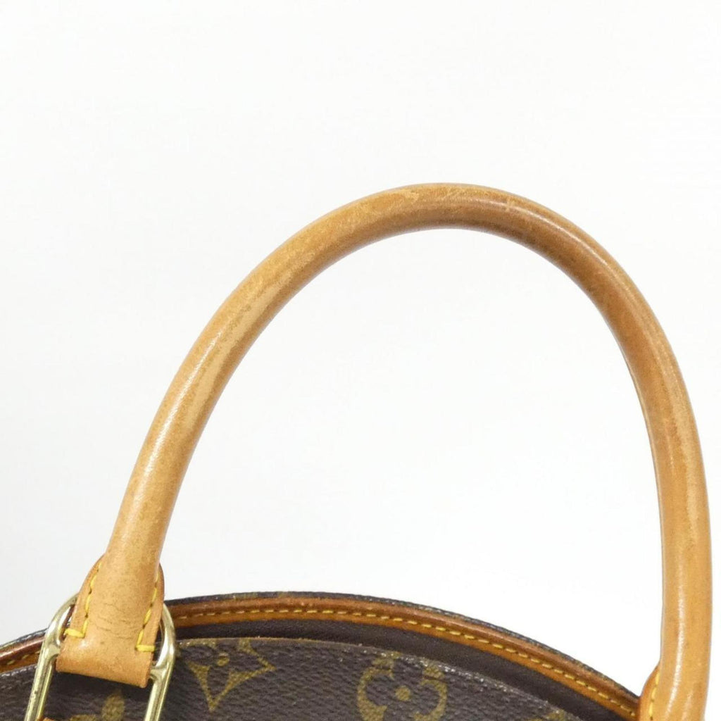 Louis Vuitton Brown Coated Canvas Handbag