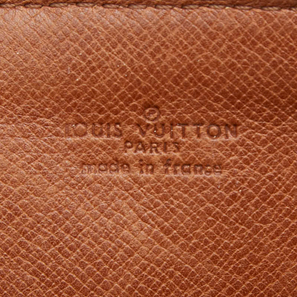 Louis Vuitton Brown Pvc Leather Shoulder Bag