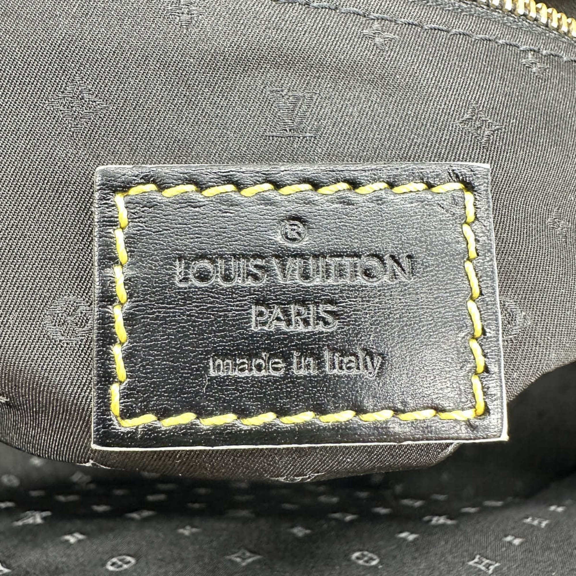 Louis Vuitton Black Suhali Leather Handbag