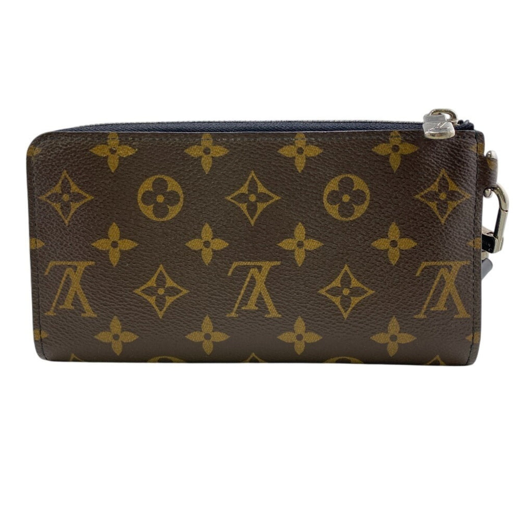 Louis Vuitton Brown Monogram Leather Long Wallet
