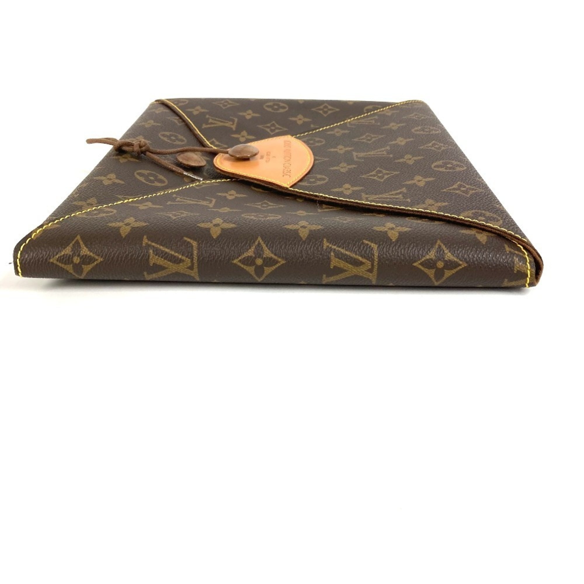 Louis Vuitton Monogram Brown Monogram Clutch Bag