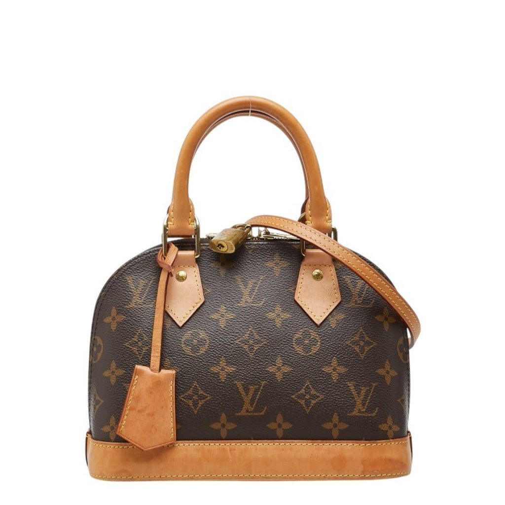 Louis Vuitton Monogram Brown Pvc Leather Handbag Shoulder Bag