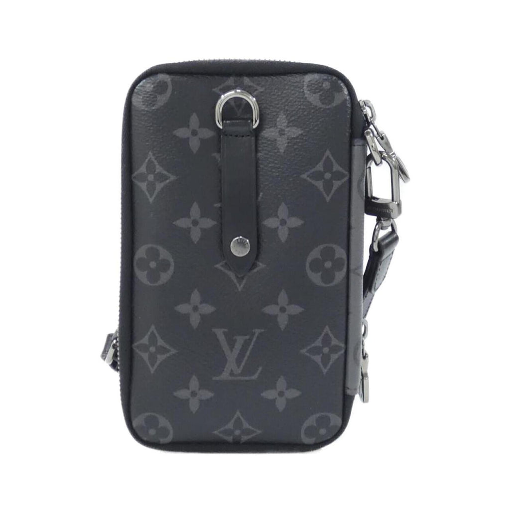 Louis Vuitton Monogram Eclipse Black Gris Coated Canvas Shoulder Bag