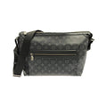 Louis Vuitton Black Coated Canvas Shoulder Bag