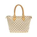 Louis Vuitton Azur Coated Canvas Handbag