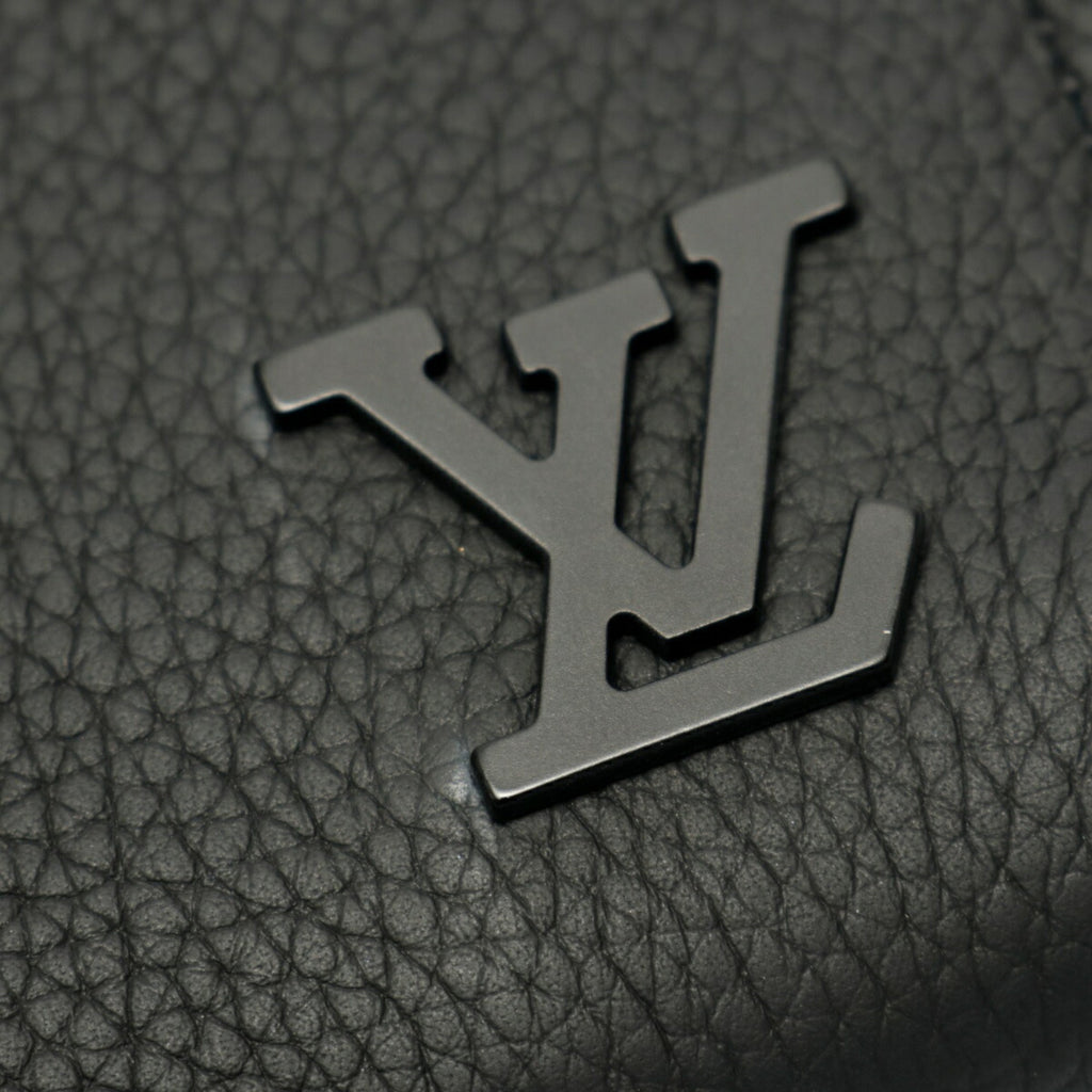 Louis Vuitton Black Noir Leather Long Wallet