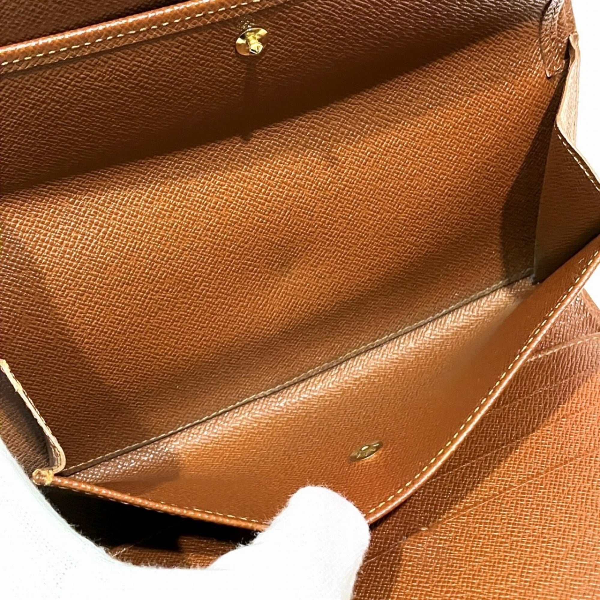 Louis Vuitton Monogram Brown Monogram Monogram Long Wallet