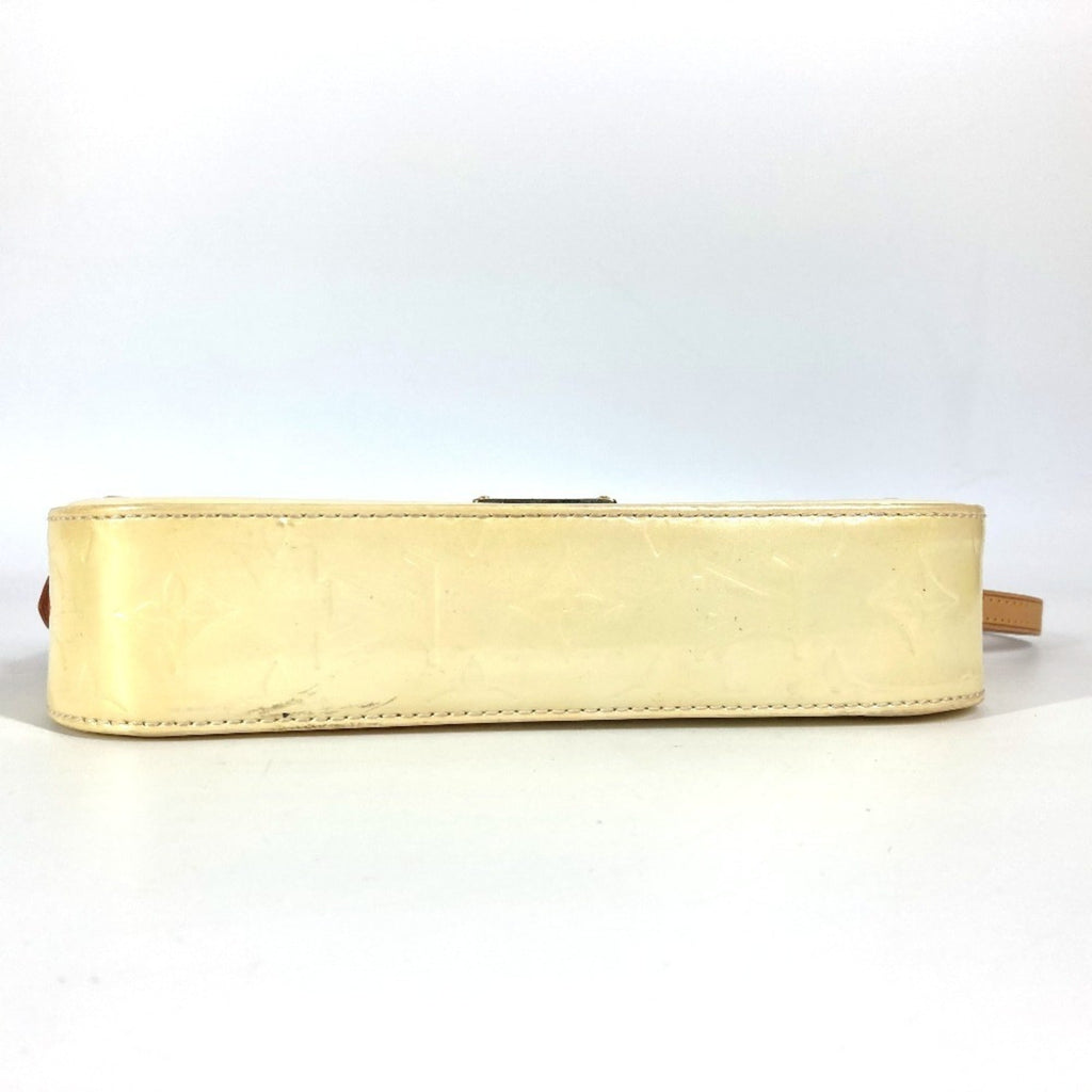 Louis Vuitton Monogram Vernis Pearl White Monogram Vernis Shoulder Bag