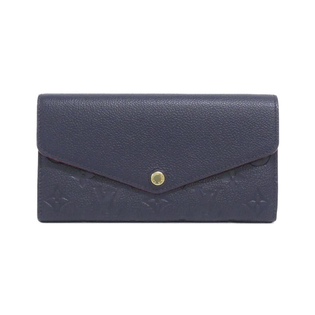 Louis Vuitton Marine Rouge Leather Long Wallet