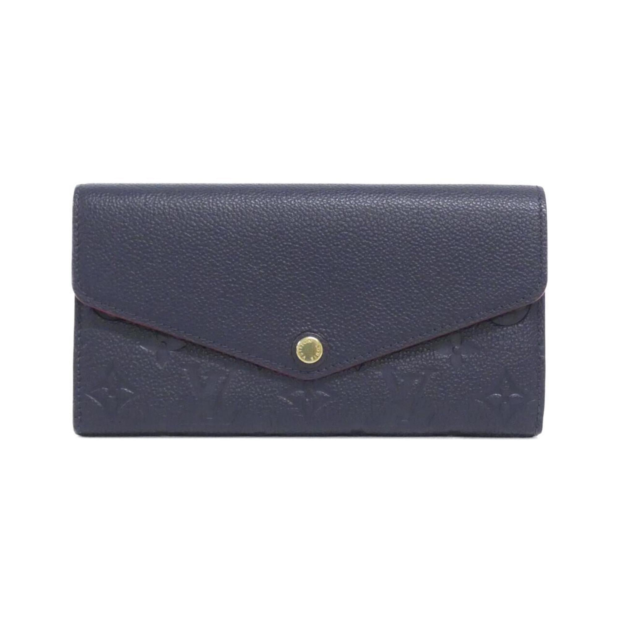 Louis Vuitton Marine Rouge Leather Long Wallet