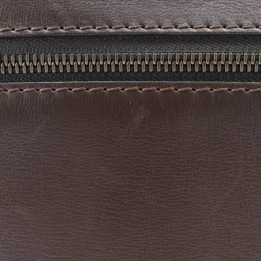 Louis Vuitton Brown Coffee Leather Shoulder Bag